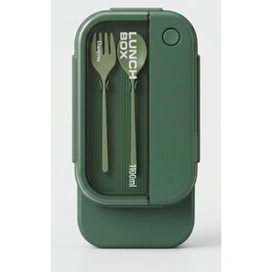Cac Grande Boîte à Lunch Bento 1100 ml avec Couverts Intégrés pour repas - CA821343