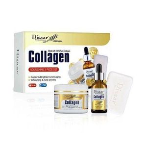 Disaar Ensemble de 3 pièces, 100% collagène réparateur soins de la peau
