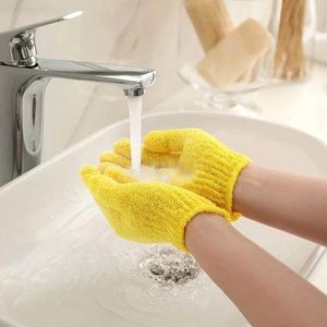 product_image_name-Generic-2 Paires de Gants de Bain Exfoliants, Gants Exfoliants Double Face pour Beauté Spa Massage Peau Douche Scrubber-4 2 Paires de Gants de Bain Exfoliants, Gants Exfoliants Double Face pour Beauté Spa Massage Peau Douche Scrubber