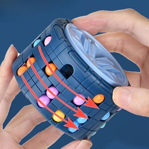 Cube coulissant labyrinthe rotatif 3D éducatif, un jeu d'entraînement à la logique spatiale pour enfants et adultes, un jouet éducatif.