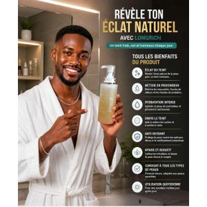 Longrich Gel de Bain à la Nicotinamide 380 ml - Le Secret d'une Peau Parfaite 