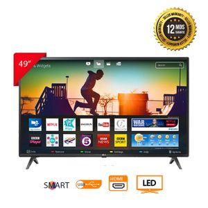 LG Téléviseur - LG - ULTRA HD - Ecran 49" - L/H 108.5 x 61 cm - SMART TV 4K - Garantie 12 Mois