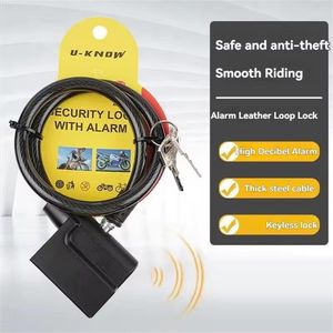 Cadenas d'alarme, Cadenas D'alarme Anti-vol Résistant Aux Intempéries - Cadenas De Sécurité D'alarme à Haute Sensibilité Avec 2 Clés