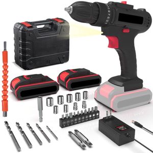 Perceuse Visseuse Sans Fil / Visseuse + 32 Accessoires