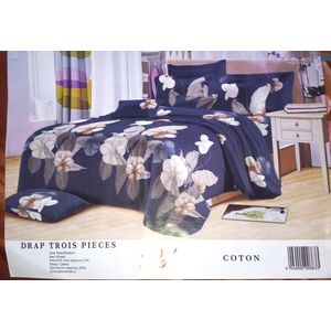 Drap de qualité coton 3 places 