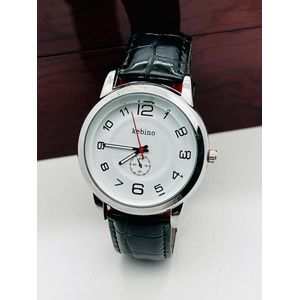 Montre Bracelet Homme   kebino Noire Fond Blanc
