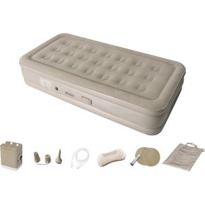 TodyJeyHo Lit matelas gonflable de luxe Comfort-Plush avec oreiller gonflable, sac de réparation, lit pneumatique double premium ajustable, lit de voyage portable gonflable, installation facile/rapide (Simple (hauteur 40 CM))