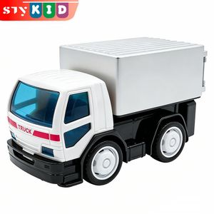 STY Enfants camion à inertie Toy les enfants retirent des véhicules pour les enfants âgés de 3+ camion à inertie avec jouets de chariot