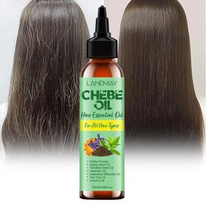 Huile de Chébé LANEMAY – Sérum Capillaire Fortifiant pour la Croissance, Anti-Casse et Réparation Intense – Formule Naturelle aux 7 Huiles Essentielles pour Tous Types de Cheveux - 120ml 