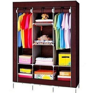 Armoire Penderie en Tissu - 3 Battants