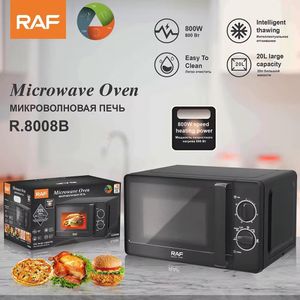 Micro-ondes RAF 20L – Puissance 800W, Décongélation Intelligente et Nettoyage Facile