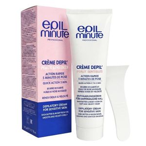 Epil'Minute Professional - Crème Dépil' Peaux Sensibles (Action Rapide 5 Min) - 150 ml