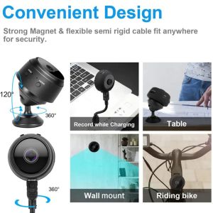 Caman Plus Mini caméra de surveillance 