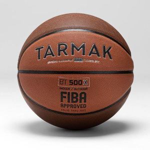 TARMAK Ballon De Basket Adulte BT500 Grip Taille 7 - Marron Orange