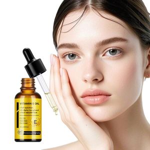 Huile à la Vitamine E Pure – Sérum Hydratant et clarifiant Visage, Corps, Cheveux et Ongles – Soin Anti-Âge, Réparateur –30ml