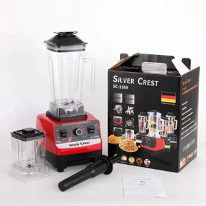SILVER CREST Mixeur Grinder 2 en 1 Puissant – Blender Multifonction Cuisine – Hachoir & Moulin 