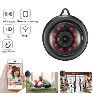 Autre Caméra de sécurité domestique V380,1080P HD wifi sans fil avec vision nocturne , caméra intelligente avec capteur micro CMOS