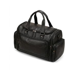 Sac de Voyage et de Sport de Luxe OALELE – Similicuir Noir Premium