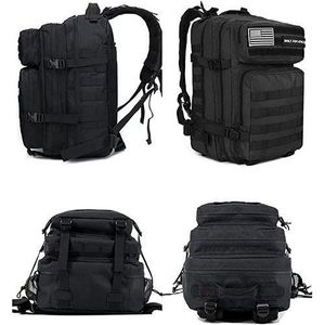 Sac à dos Tactique Militaire - Noir