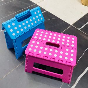 Mini tabouret pliable - compact - couleur fille