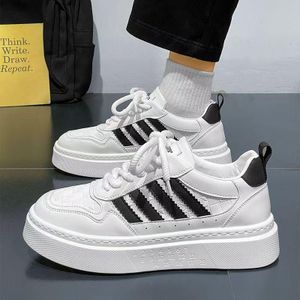 GLARPEBIE  Chaussures décontractées pour hommes Baskets de mode pour hommes en rétro classique  - Blanc