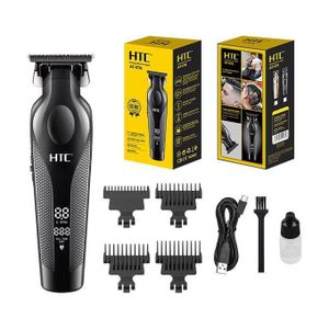 Htc Tondeuse Professionnelle Sans Fil Rechargeable pour Cheveux et Barbe- AT-576