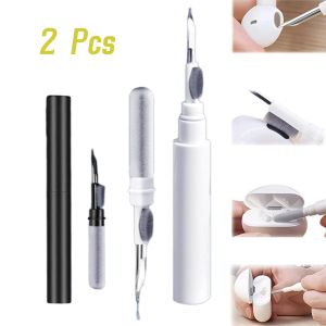 2 pièces kits de nettoyage pour ordinateur portable, kit de nettoyage d'écouteurs pour Apple laptop Pro 1 2 3, outil de nettoyage multifonction avec brosse pour écouteurs sans fil, écouteurs Bluetooth, caméra et iPhone