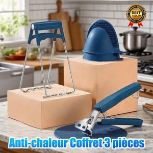 Plateau anti-brûlure antidérapant