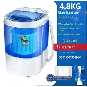 Machine À Laver Portable Avec Essoreuse 5 kilo – Machine À Laver De Camping, Machine À Laver 5 kg, Machine À Laver Mobile Pour Vêtements, Sous-Vêtements grande capacité 