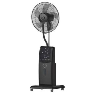 Ventilateur global air  À Eau De Glace avec commande - 5 Hélices - Noir