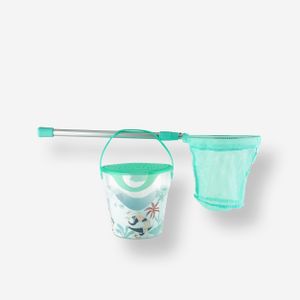 Caperlan Kit découverte de la pêche seau et épuisette Menthe