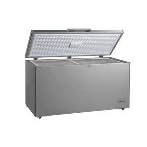 Midea Congélateur Horizontal - 500 Litres - Argenté - HS-527FZG43C - Garantie 1 An