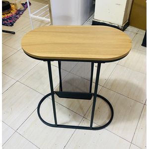 Table d'appoint ronde en C - Table de chevet - Table basse - Table ronde de salle
