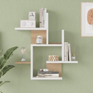 Senebuy Wall 21 Étagère murale Panier-Blanc WAL21-SW