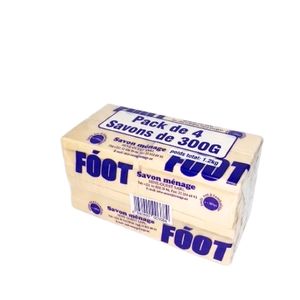 Foot Pack de 4 Savons Lessive - 300G