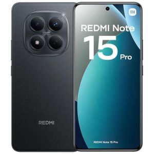 Xiaomi Redmi Note 15 Pro- 6.77" AMOLED - 2SIM - 4G - 200Mpx - 8/256 Go - Noir - Garantie 12 Mois