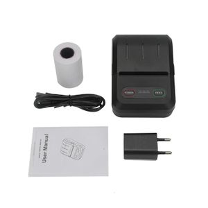 Autre Imprimante thermique BT Mini Portable mm pour POS, compatible iOS, Android et Windows + un rouleau de papier thermique inclus