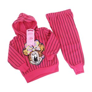 Survêtement chaud enfant - Warmy zip marine rose - Decathlon Cote d'Ivoire