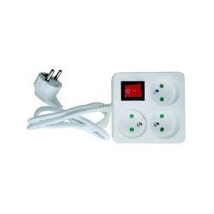 Rallonge multiprise Qualité - Blanc