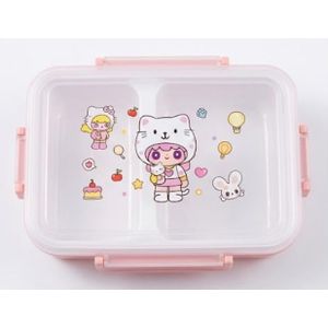 Cac Lunch Box - Boite à gouter Multi Compartiments pour Repas pour Enfant -