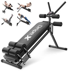 Cac Banc Musculation Abdominal à Rouleaux/Fitness Multifonctions, Appareil d'Exercice d'Abdos - CA821116