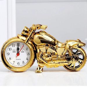 Réveil Vintage modèle de moto horloge de bureau créative drôle multi-usage chevet horloge de bureau maison décoration de bureau enfants amis cadeau