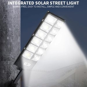 Projecteur Solaire LED 1200W avec Télécommande  avec Détecteur Mouvement– Éclairage Puissant et Intelligent