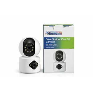  Caméra Intelligente Pan Tilt WiFi Vision Couleur Nocturne, Suivi Automatique IA Audio Bidirectionnel