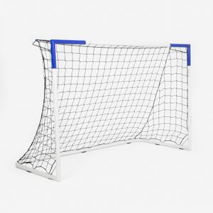 Kipsta But de football Classique M (180 cm x 120 cm) blanc