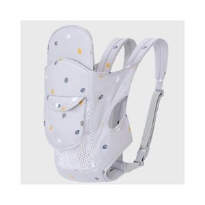 ShebSheb Porte-bébé 4-en-1 pour nouveau-né à tout-petit, écharpe porte-bébé douce pour nouveau-né, sangle d'épaule à mailles respirantes pour bébé, porte-bébé pour tout-petit et écharpe porte-bébé pour fille et garçon de 4 à 22 kg (gris)