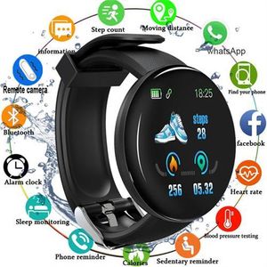 Montre intelligente pour exercice, pression artérielle, rythme cardiaque pour IOS et Android