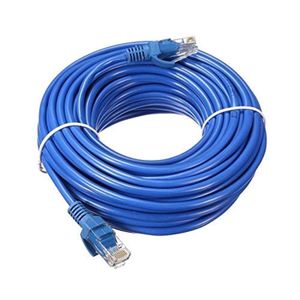 Generic Câble Réseau Cat.6 RJ45, Câble Ethernet (5M) Internet LAN - Bleu à  prix pas cher