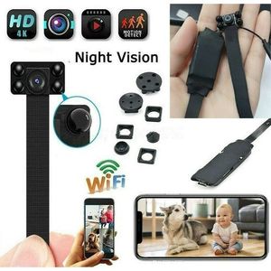 Generic Petite Caméra Corporelle Sans Fil Enregistreur Vidéo De Vision  Nocturne HD Rotation 180 ° - Noir - Prix pas cher