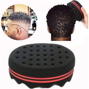 Chiffon de Dread, Brosse à Cheveux éponge, Eponge Twist pour Cheveux Naturels, Afro, Bouclés, Rasta 1 piece--